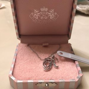 Juicy Couture “R” necklace